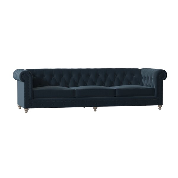 Bernhardt London Chesterfield 116" Rolled Arm Sofa | Wayfair